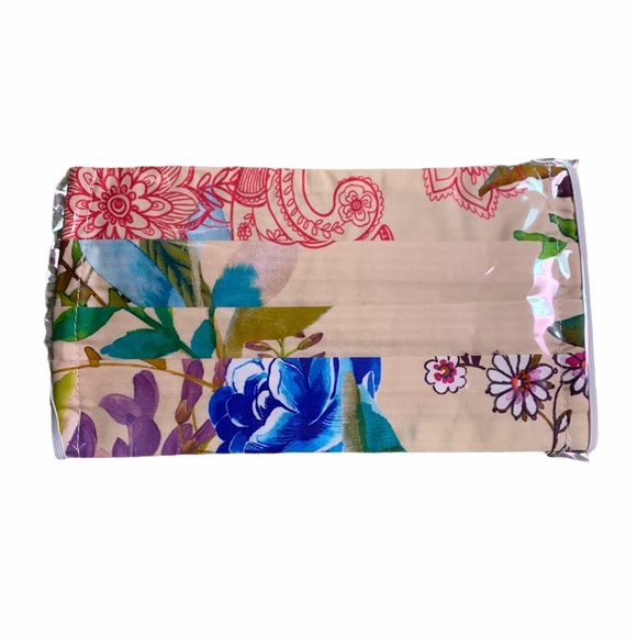 Johnny Was Cotton Sateen Face Covering - Picture 1 of 4